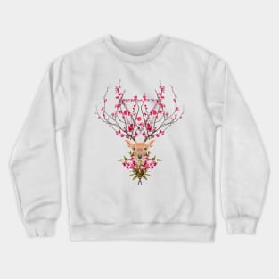 spring deer Crewneck Sweatshirt